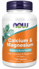 NOW Calcium & Magnesium 250 tabletten