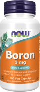 NOW Boron 3 mg 100 capsules