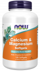 NOW Calcium & Magnesium 120 softgels