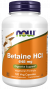 NOW Betaïne HCI 648mg 120 capsules