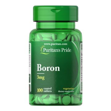 Puritan's Pride Boron Chelated 3mg 100 Tablets 5820