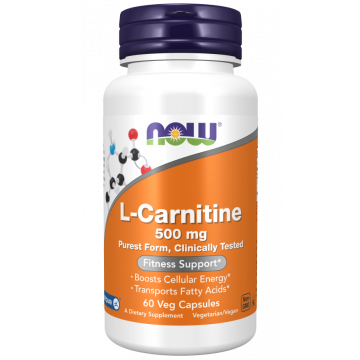 NOW L-Carnitine 500 mg 60 capsules