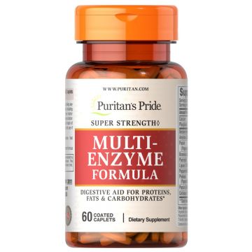 Puritan's Pride Multi Enzyme Formula 60 tablets 13011