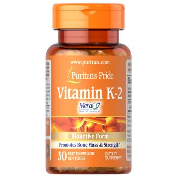 Puritan's Pride Vitamine K2 30 Softgels 17875