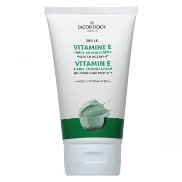 Jacob Hooy Vitamin E hand and body cream 150 ml