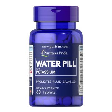 Puritan's Pride Water Pill met Potassium 50 tabletten 1831