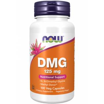 NOW DMG 125 mg 100 capsules