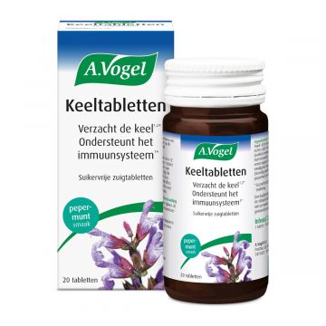 A Vogel throat tablets 20 sugar-free lozenges