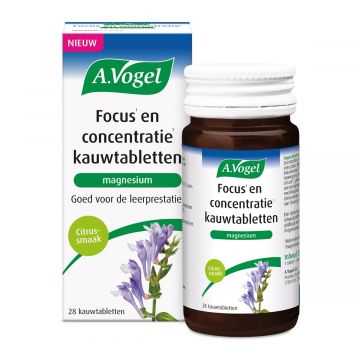 A. Vogel Focus and concentration chewable tablets 28 pieces