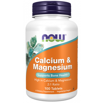 NOW Calcium & Magnesium 250 tablets