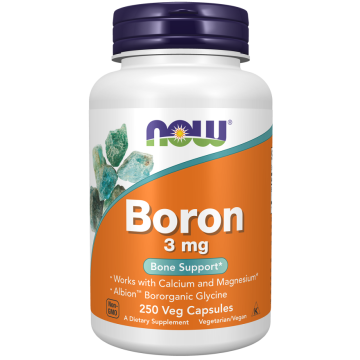 NOW Boron 3 mg 250 capsules