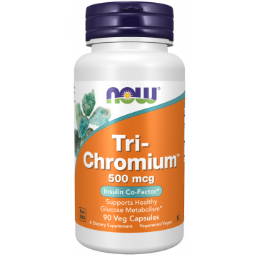 NOW Tri-Chromium 500 mcg 90 capsules