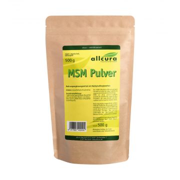 Allcura MSM Powder 500 grams