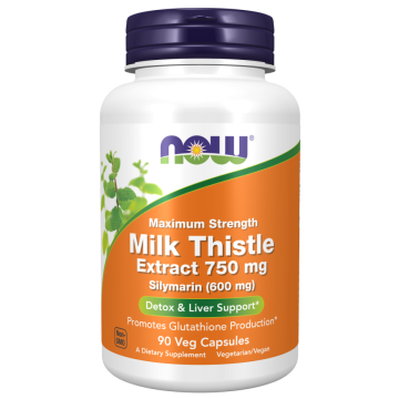 NOW Milk Thistle Extract 750 mg 90 capsules