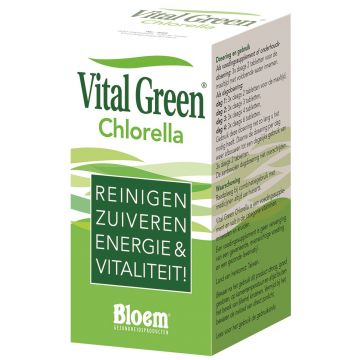 Bloem Vital Green Chlorella 600 tablets