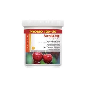 Acerola Vitamine C met bioflavonoïden  150 zuigtabletten