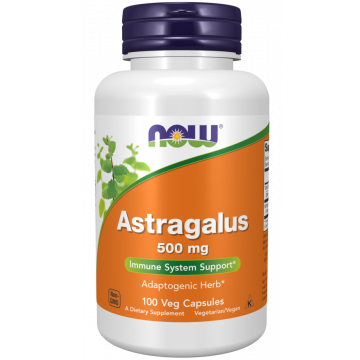 NOW Astragalus 500 mg 100 capsules