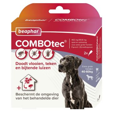 Beaphar Combotec dog 40-60kg 2 pipettes