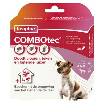 Beaphar Combotec Dogs 2-10 kg 2 Pipettes