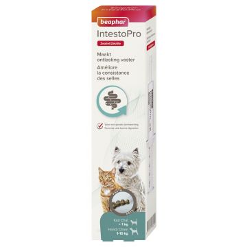 Beaphar Intestopro Paste Cat / Dog Up to 15kg - Digestive Aid - Chicken 1x 20 ml