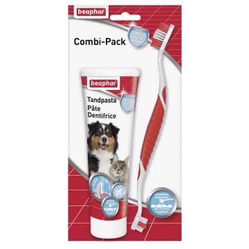 Beaphar Toothpaste & Toothbrush Combi-Pack