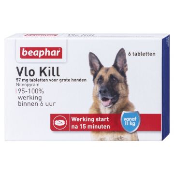 Beaphar Flea Kill+ for dogs from 11 kg 6 Tablets