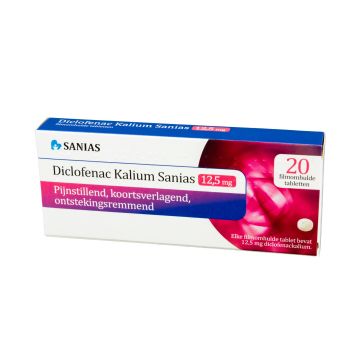 Sanias Diclofenac 12,5 mg 20 Tabletten 