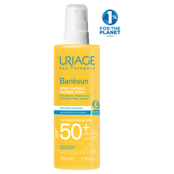 Uriage Bariésun Invisible spray zonder parfum SPF50+ 200 ml