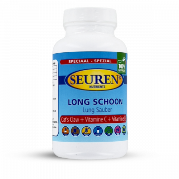 Seuren Nutrients Long Schoon Cat's Claw + Vit C + Vit D3 100 capsules 