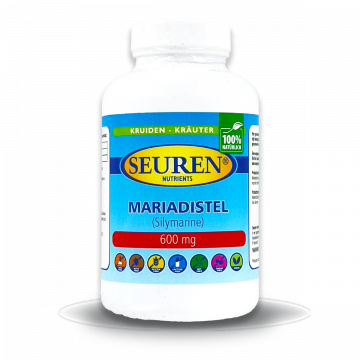 Seuren Nutrients Mariadistel 600 mg 200 Capsules