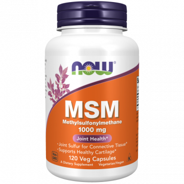 NOW MSM 1000 mg 120 capsules