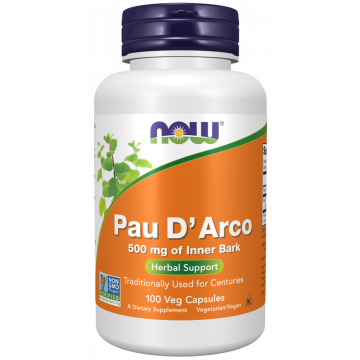 NOW Pau D'Arco 500 mg 100 capsules