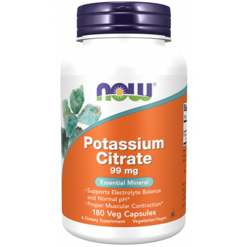 NOW Potassium Citrate 99 mg 180 capsules