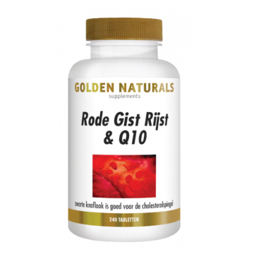 Golden Naturals Red Yeast Rice & Q10 240 tablets