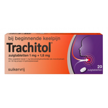 Trachitol lozenges sugar free 20 pcs