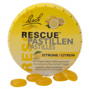 Bach Rescue Pastilles Lemon 50 grams (approx. 37 pastilles)