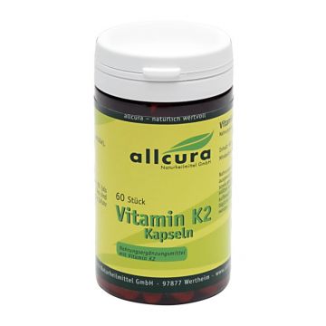 Allcura Vitamin K2 capsules 60 pcs