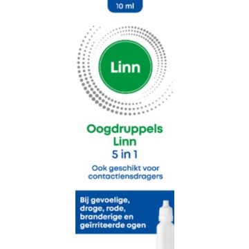 Linn Eye drops 5 in 1 euphrasia & HA drops 10 ml