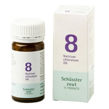 Schussler zout pfluger nr 8 Natrium Chloratum D6 100 tabletten Glutenvrij