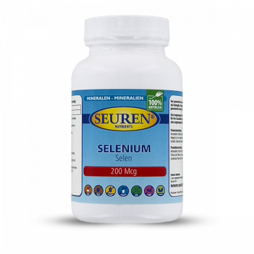 Seuren Nutrients Selenium 200 mcg 200 Tabletten