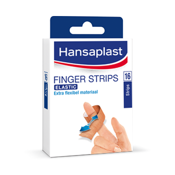 Hansaplast Finger Strips Elastische textielweefselpleisters 16 strips