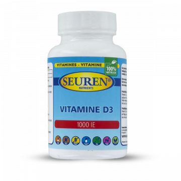 Seuren Nutrients Vitamine D3 1000 ie 400 Tabletten