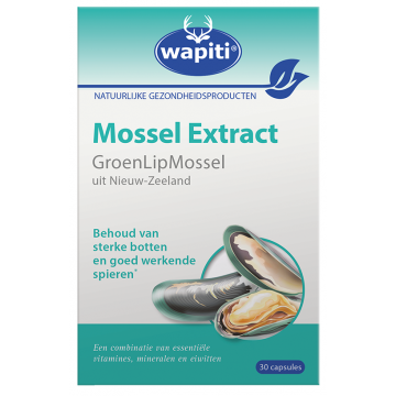 Wapiti ® Mossel extract 30 capsules