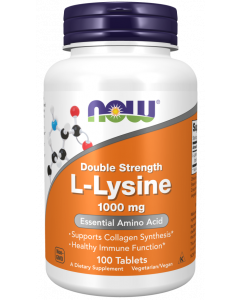 NOW L-Lysine 1000 mg 250 capsules