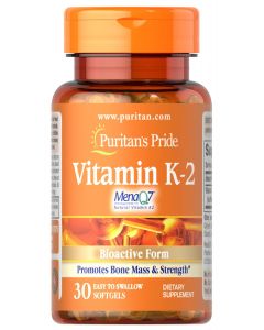 Puritan's Pride Vitamine K2 30 Softgels 17875