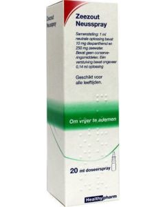 Healthypharm Sea Salt Nasal Spray 20 ml