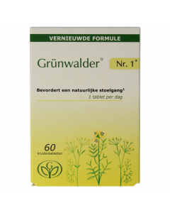 Grunwalder Stoelgang Nr.1 60 Tabletten