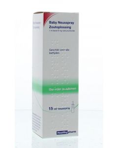 Healthypharm Baby Nasal Spray Saline Solution 15 ml