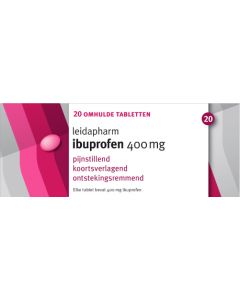 Leidapharm Ibuprofen 400 mg 20 Tabletten 