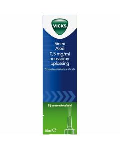 Vicks sinex Aloe neusspray 15 ml